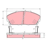 TRW Brake Pads GDB733 - Brake Pads