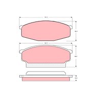 TRW Brake Pads GDB748 - Brake Pads