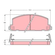 TRW Brake Pads GDB749 - Brake Pads