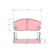 TRW Brake Pads GDB750 - Brake Pads
