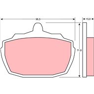 TRW Brake Pads GDB752 - Brake Pads