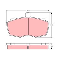 TRW Brake Pads GDB760 - Brake Pads