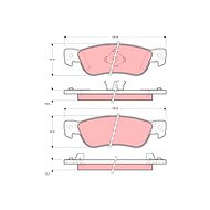 TRW Brake Pads GDB768 - Brake Pads