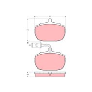 TRW Brake Pads GDB771 - Brake Pads