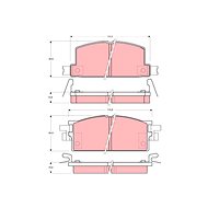TRW Brake Pads GDB780 - Brake Pads
