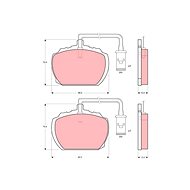 TRW Brake Pads GDB783 - Brake Pads