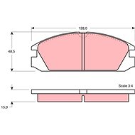 TRW Brake Pads GDB784 - Brake Pads