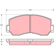 TRW Brzdové destičky GDB785 - Brake Pads