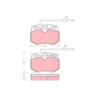 TRW Brake Pads GDB790 - Brake Pads