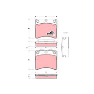 TRW Brake Pads GDB791 - Brake Pads