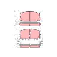 TRW Brake Pads GDB799 - Brake Pads