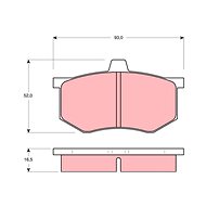 TRW Brake Pads GDB801 - Brake Pads
