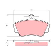 TRW Brake Pads GDB812 - Brake Pads
