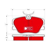 TRW Brake Pads GDB818DTE - Brake Pads