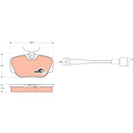 TRW Brake Pads GDB820 - Brake Pads
