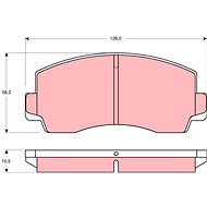 TRW Brake Pads GDB828 - Brake Pads