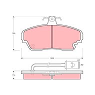 TRW Brake Pads GDB851 - Brake Pads