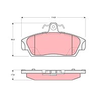 TRW Brake Pads GDB859 - Brake Pads