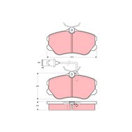 TRW Brake Pads GDB864 - Brake Pads