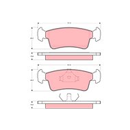 TRW Brake Pads GDB867 - Brake Pads