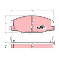 TRW Brzdové destičky GDB870 - Brake Pads