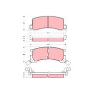TRW Brake Pads GDB871 - Brake Pads