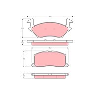TRW Brake Pads GDB878 - Brake Pads