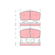 TRW Brake Pads GDB886 - Brake Pads