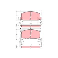 TRW Brake Pads GDB898 - Brake Pads