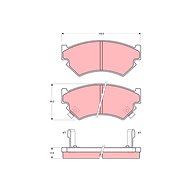 TRW Brake Pads GDB899 - Brake Pads