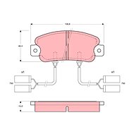 TRW Brake Pads GDB901 - Brake Pads