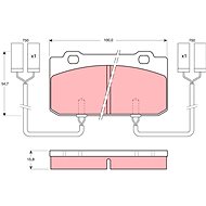 TRW Brake Pads GDB902 - Brake Pads