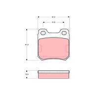 TRW Brake Pads GDB914 - Brake Pads