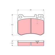 TRW Brake Pads GDB929 - Brake Pads
