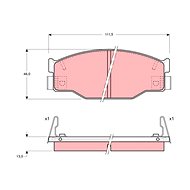 TRW Brake Pads GDB935 - Brake Pads