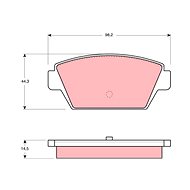 TRW Brake Pads GDB945 - Brake Pads