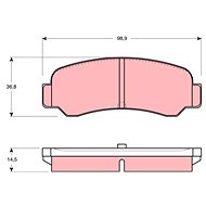 TRW Brake Pads GDB946 - Brake Pads
