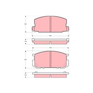 TRW Brake Pads GDB954 - Brake Pads