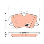 TRW Brake Pads GDB957 - Brake Pads