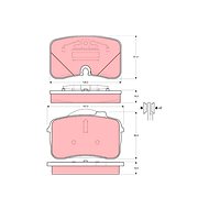 TRW Brake Pads GDB961 - Brake Pads