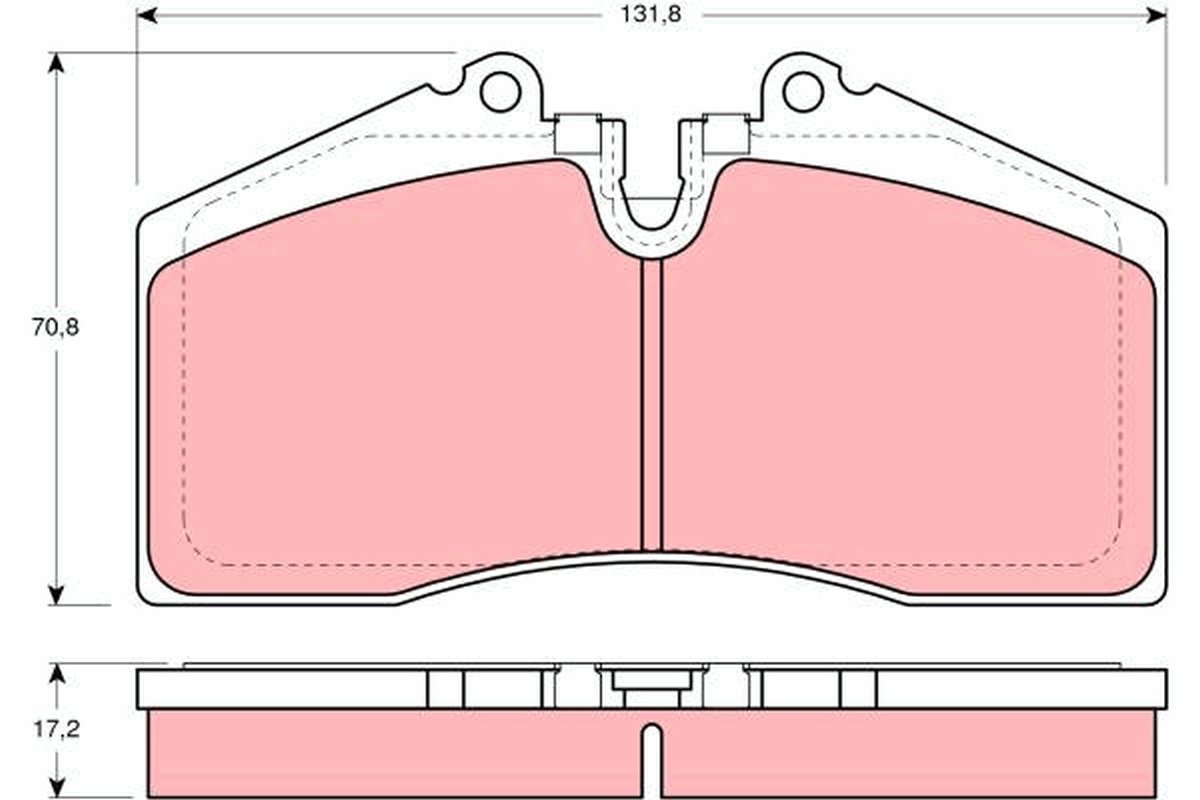 TRW Brake Pads GDB966 - Brake Pads