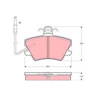 TRW Brake Pads GDB968 - Brake Pads
