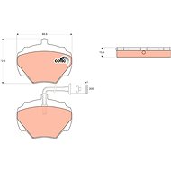 TRW Brake Pads GDB976 - Brake Pads