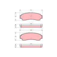 TRW Brake Pads GDB982 - Brake Pads