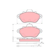TRW Brzdové destičky GDB984 - Brake Pads