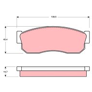 TRW Brake Pads GDB988 - Brake Pads