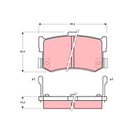 TRW Brake Pads GDB994 - Brake Pads