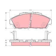 TRW Brake Pads GDB996 - Brake Pads