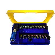 ATX Professional bits set with holder, colour variation, 21 pieces - Bit Set