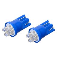 COMPASS Bulb 4LED 12V T10 blue 2pcs - LED Car Bulb